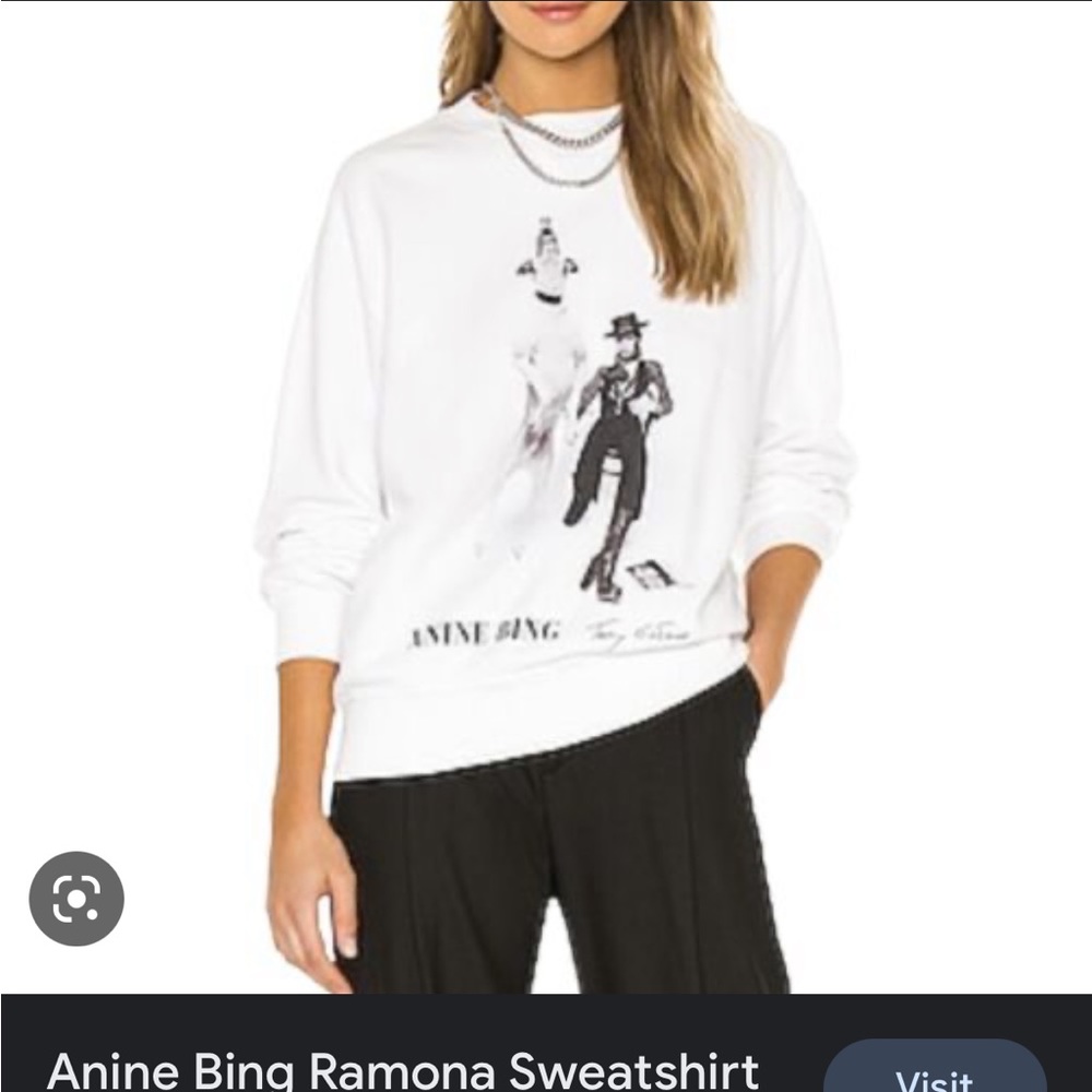 Anine Bing Bowie Sweatshirt $180